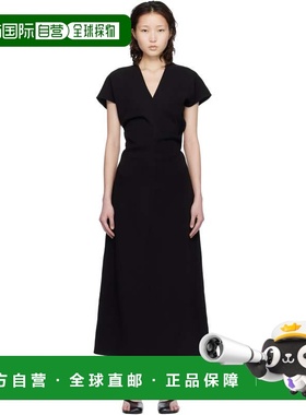 1h可退 香港直邮ANINE BING 女士 黑色 Zadig 连衣裙 A0211688BLK