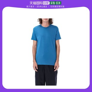 Shirt男士 欧洲直邮Comme Garçons T恤 Des 蓝色棉质短袖