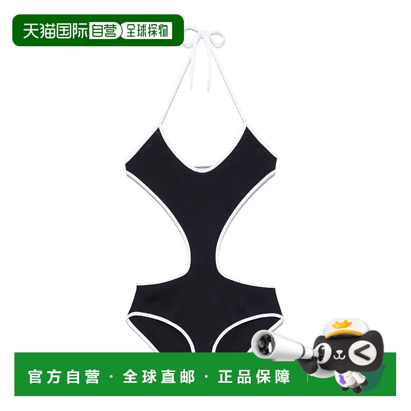 香港直邮Miu Miu 系带连体泳衣 MMV26814SJSOOO