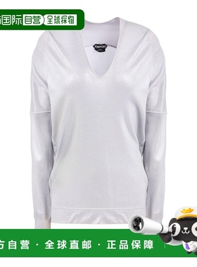 香港直邮Tom Ford 汤姆 福特 女士 毛衣 grey灰色 舒适时尚