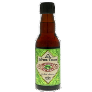 欧洲直邮Bitter Truth比特储斯黄瓜苦味酒44%200ml德国基酒调酒