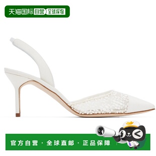 香港直邮MANOLO BLAHNIK 莫罗 伯拉尼克 女士 白色 Capsule 高跟