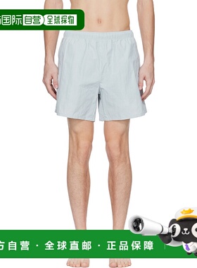 香港直邮Our Legacy 男士 蓝色 Drape Tech 泳裤 M2254DS泳衣