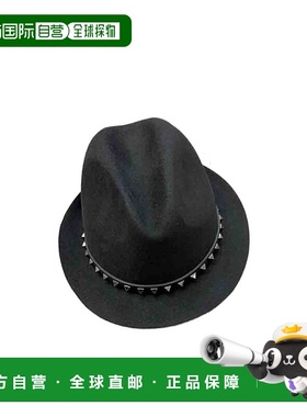 【99新未使用】香港直邮Valentino 铆钉帽子 H0005HNK