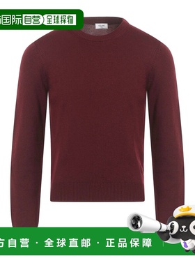 1h可退 香港直邮Celine 思琳 男士 羊绒混纺毛衣 red红色 舒适时