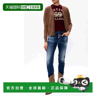 香港直邮Dsquared2 S75LB0361S30342 徽标细节牛仔裤
