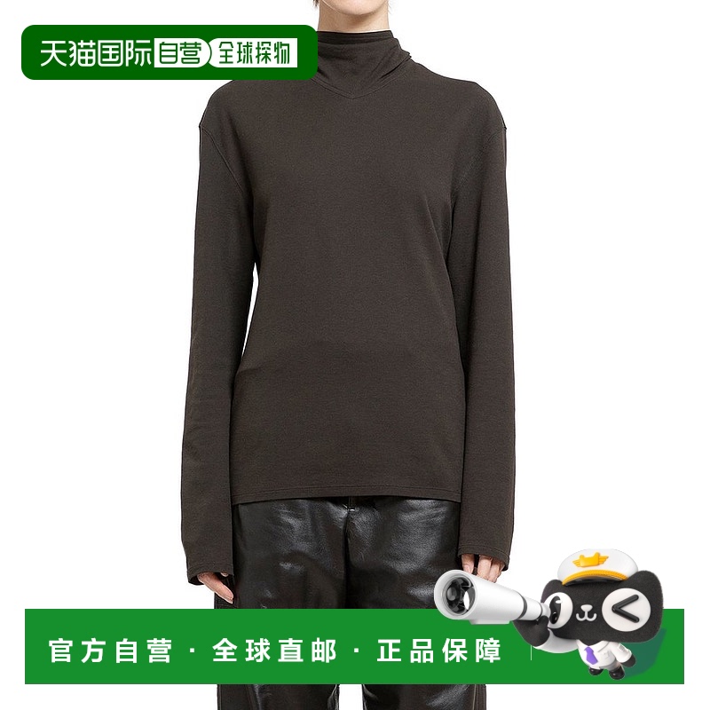 1h可退 香港直邮Lemaire 女士 LEMAIRE 棕色毛线衫 TO1306LJ10255