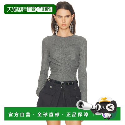 香港直邮ISABEL MARANT 女士 Delesa 上衣 26AHT0960FAD3K05E
