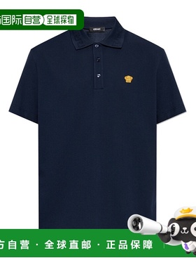 1h可退 香港直邮Versace 短袖polo衫 10139061A15694范思哲男装