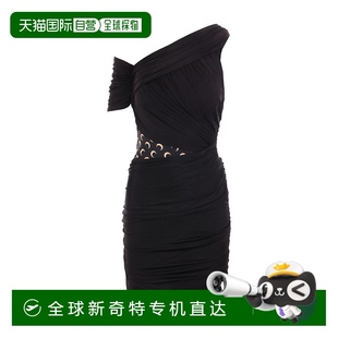 WDR058CJER0021印花露肩 香港直邮Marine Serre 女士 垂坠连衣裙