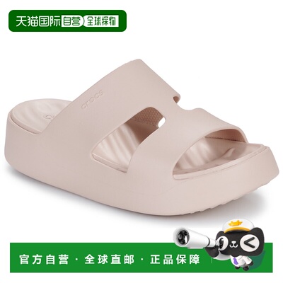 欧洲直邮Crocs 卡骆驰 Getaway Platform H-Strap 女士鞋子拖鞋 2