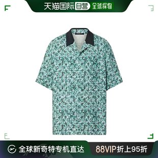 Vuitton 路易斯威登 男士 1AB 香港直邮Louis 花押字绉纱短袖 衬衫