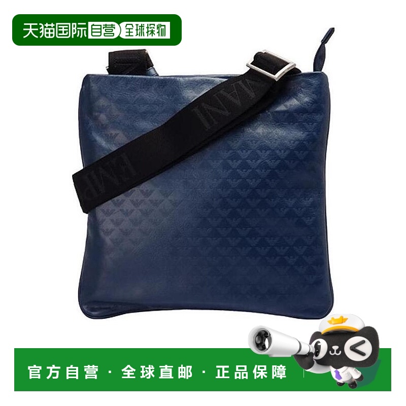 香港直邮Emporio Armani 满logo印花斜跨包 YEMF24YC043斜挎包