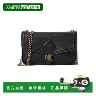 1h可退 香港直邮Lauren Ralph Lauren 女士 Bradley 荔枝纹皮革斜