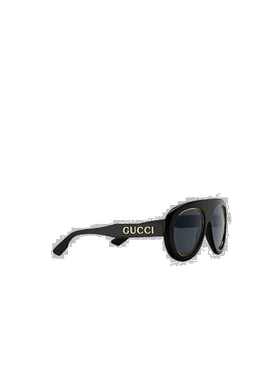 自营Gucci   徽标太阳镜 691373J07401012古驰配饰