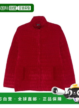 香港直邮Emporio Armani 安普里奥 阿玛尼 女士 红色夹克 EW00275