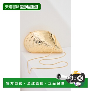 1h可退 香港直邮Simkhai 女士 Bridget Metal Oyster Shell 手包