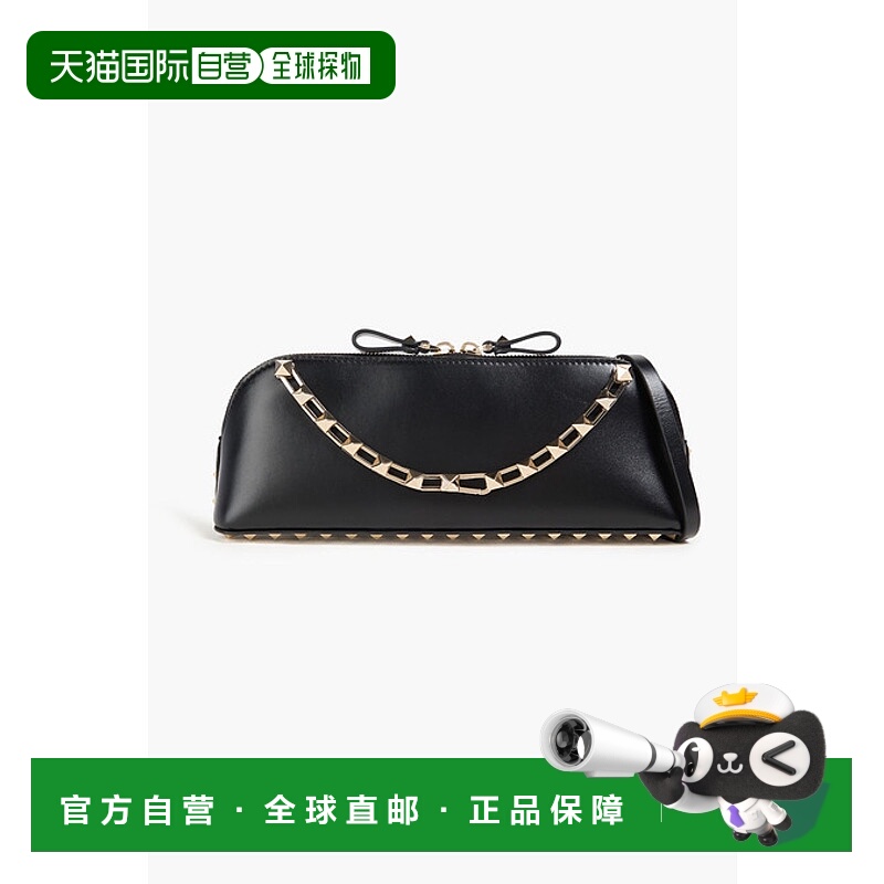 香港直邮valentino 华伦天奴 女士 铆钉皮革手包 W0B0M88PLX0NO