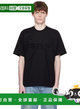 香港直邮Salvatore Ferragamo 菲拉格慕 男士 黑色 Crew Neck Pri