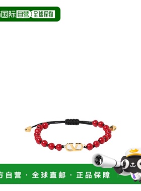 【99新未使用】香港直邮Valentino 徽标手环/ YJ0R18ABW华伦天奴