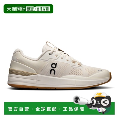 自营欧洲直邮ON昂跑 THE ROGER Pro男士象牙色聚酯纤维网球鞋