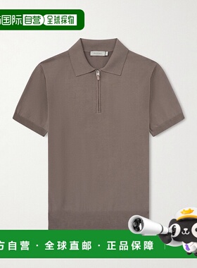 1h可退 香港直邮Canali 康钠丽 男士 棉针织Polo衫 MK02459C04547