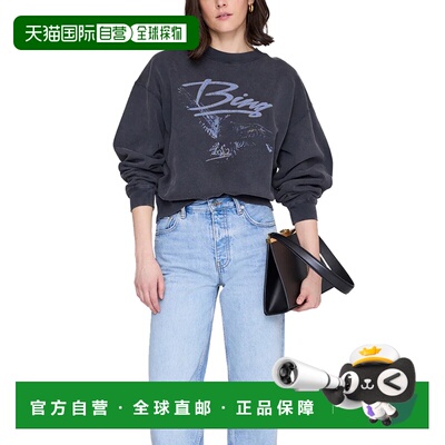 香港直邮ANINE BING 女士 毛线衫 A0812161WBL1WASHEDBLACK