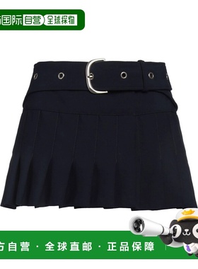 香港直邮off-white 女士 迷你半身裙 blue蓝色 舒适时尚