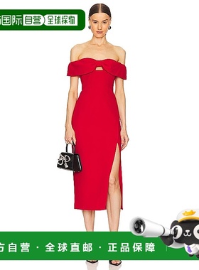 1h可退 香港直邮Self-Portrait 女士 蝴蝶结中长连衣裙 SS24250MR