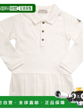 1h可退 香港直邮Moncler 盟可睐 女童 长袖连衣裙童装 J29518I000