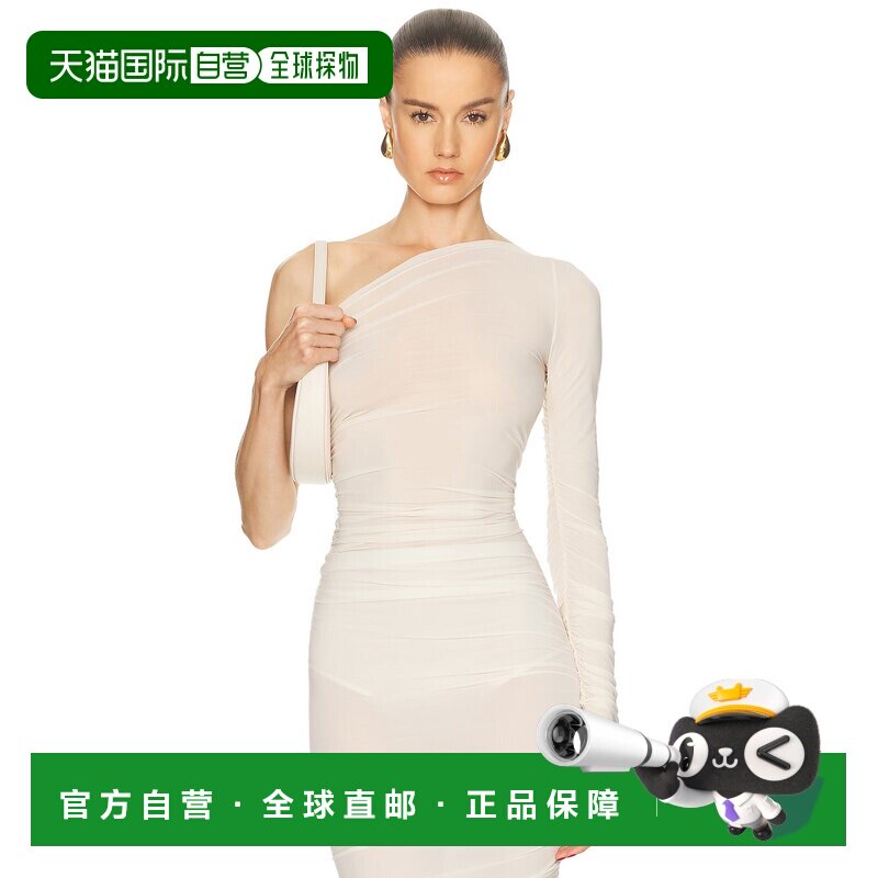 香港直邮 Wolford 女士 透视垂褶细带连体衣 7833【付后1h可退】