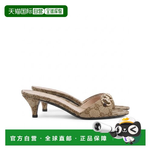 1h可退 香港直邮Gucci Horsebit高跟凉鞋 853672KY980高跟鞋女鞋