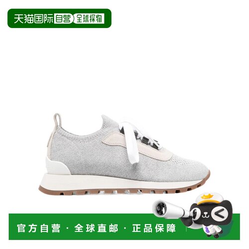 香港直邮Brunello Cucinelli 针织鞋面运动鞋 MZ35G2490厚底