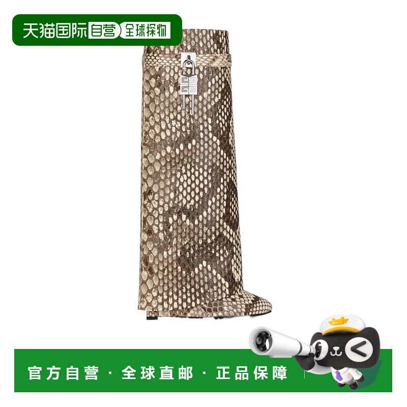 香港直邮Givenchy Shark Lock 纪梵希高跟长靴BE7021E1FP