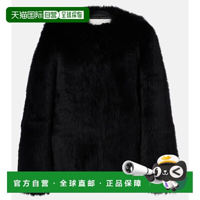 1h可退 香港直邮JOSEPH 约瑟夫 女士 Gomez 毛羊皮夹克 black黑色