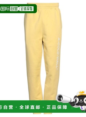 1h可退 香港直邮a cold wall 男士 运动裤 yellow黄色 舒适时尚