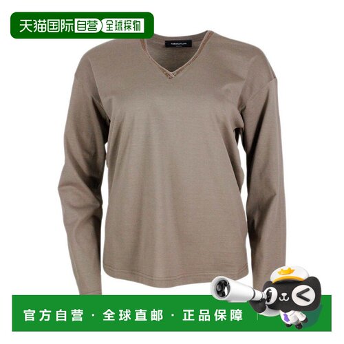 香港直邮FABIANA FILIPPI 女士T恤 JED225F862L69【付后1h可退】