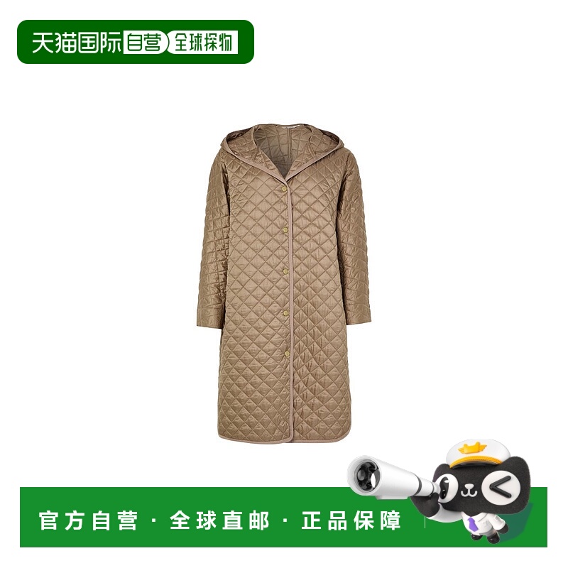 欧洲直邮MAX MARA 25秋冬  MAX96A66YEL 女士 大衣连帽