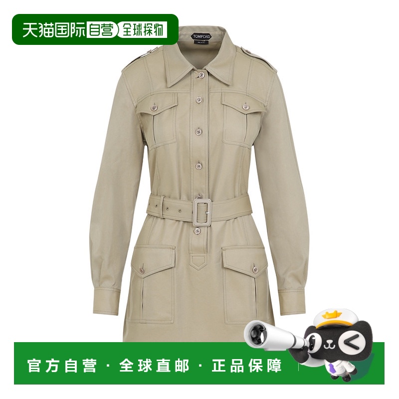 香港直邮Tom Ford 长袖连衣裙 AB3431FAX1215