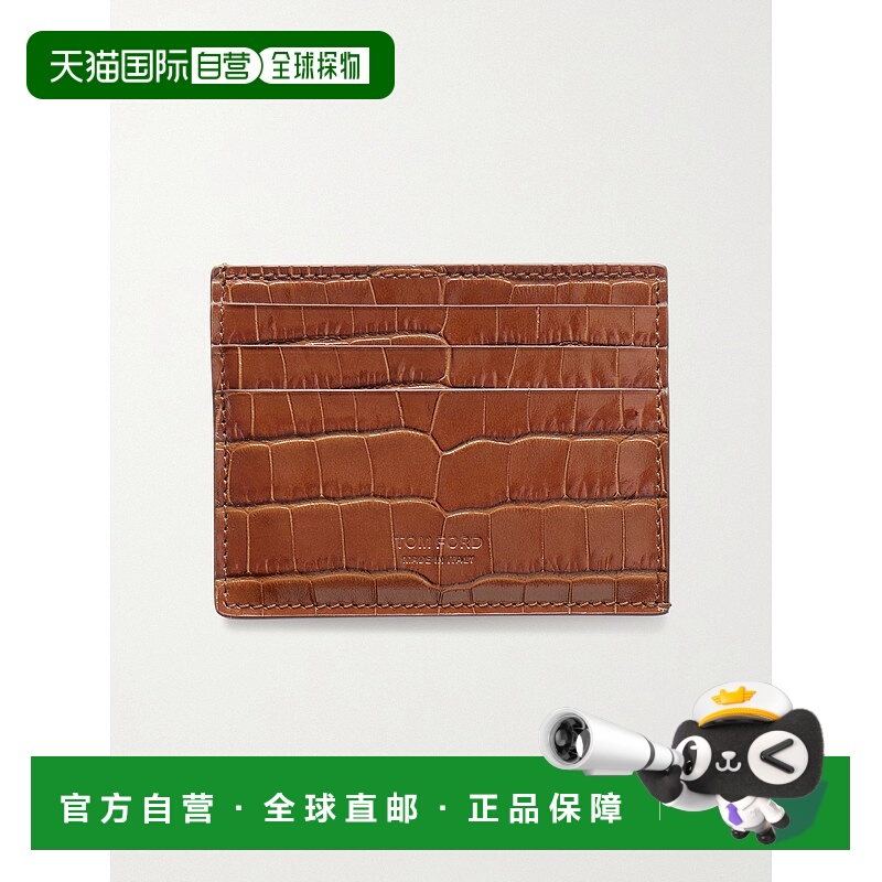 香港直邮Tom Ford 汤姆 福特 男士 鳄鱼皮革感卡套 Y0414LCL439SC