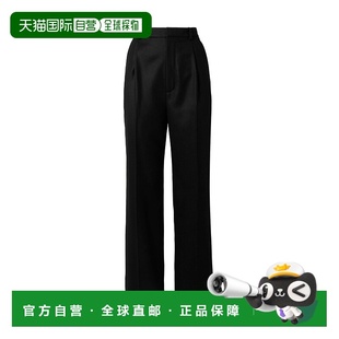 806967Y2H70直筒裤 褶裥休闲裤 Laurent 香港直邮Saint