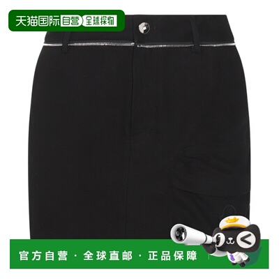 香港直邮moncler 女士 黑色棉质迷你半身裙 J209T2D00001M5014999