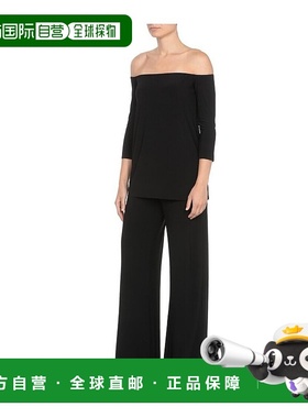 香港直邮Norma Kamali 黑色露肩罩衫 KK4266PL130短袖