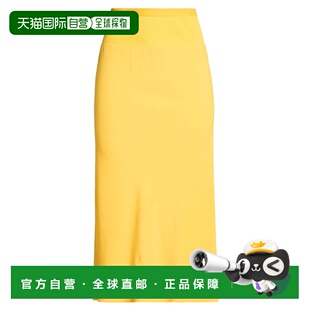 女士 香港直邮rick 欧文斯 瑞克 中长半身裙 owens