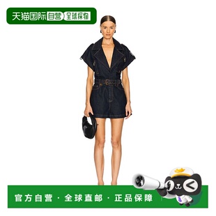 褶皱牛仔连体衣 女士 2211YR251 香港直邮ZIMMERMANN 1h可退