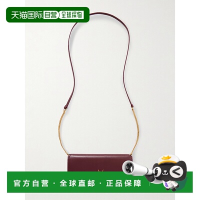 香港直邮Saint Laurent 圣罗兰 女士 Cassandre Strap 皮革手机套