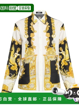 香港直邮Versace 长袖衬衫 10202921A14711范思哲休闲风