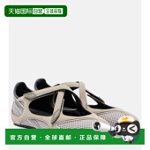 香港直邮The Attico 1h可退 女士 Floor 绒面革网纱芭蕾舞鞋