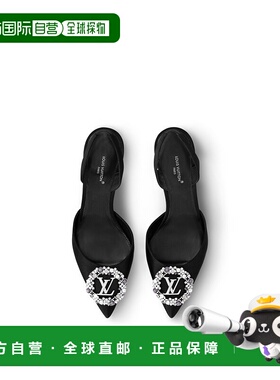 自营LV路易威登 Escarpin Ouvert Met 开口高跟鞋