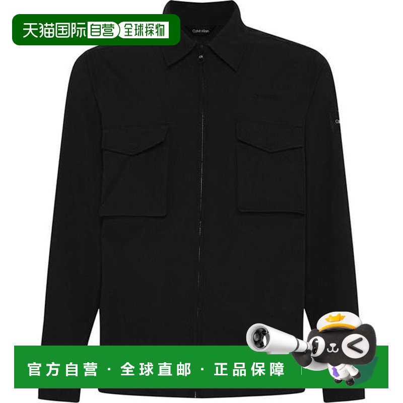 1h可退 香港直邮Calvin Klein 卡尔文 克莱恩 男士 衬衫式外套